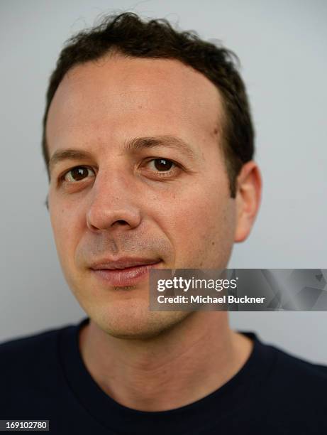 Director Amat Escalante poses for a portrait at the Variety Studio at Chivas House on May 20, 2013 in Cannes, France.