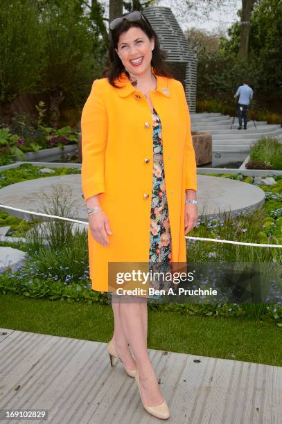 Kirstie Allsopp attends the Chelsea Flower Show press and VIP preview day at Royal Hospital Chelsea on May 20, 2013 in London, England.