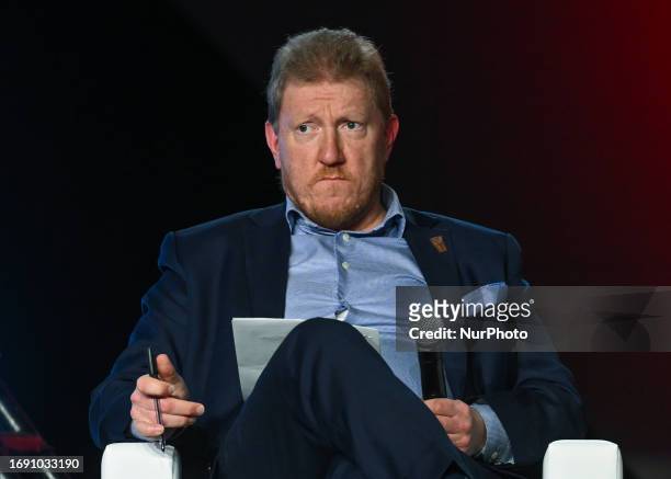 September 20, 2023 : RJ Johnston, Executive Director - Center on Global Energy Policy at Columbia University, seen on the fourth day of the 24th...
