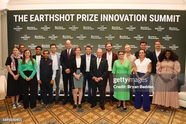 Prince William, Founder and President of The Earthshot Prize and UN Special Envoy on Climate Ambition and Solutions and founder of Bloomberg LP and...