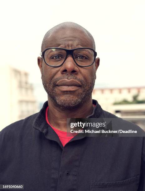 Steve McQueen of ‘Occupied City’ poses for a portrait at the 76th Cannes Film Festival on May 18, 2023 in Cannes, France.
