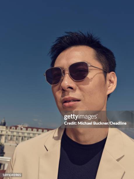 Anthony Chen of ‘The Breaking Ice’ poses for a portrait at the 76th Cannes Film Festival on May 22, 2023 in Cannes, France.