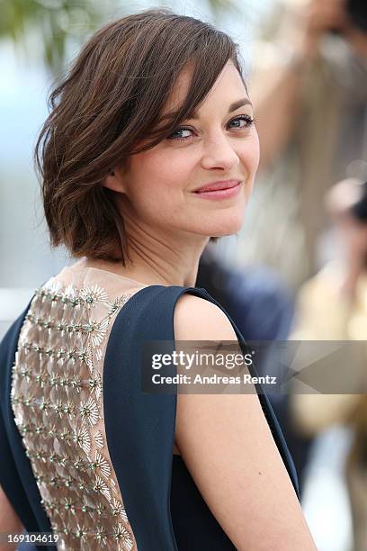 Actress Marion Cotillard attends the photocall for 'Blood Ties' at The 66th Annual Cannes Film Festival on May 20, 2013 in Cannes, France.