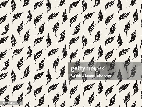 Seamless Foliate Vector Pattern Seamless Foliate Vector Pattern