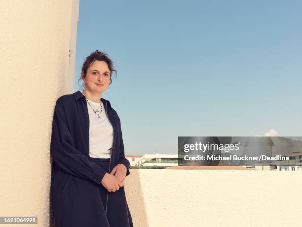 Alice Rohrwacher of 'La Chiimera' poses for a portrait at the 76th Cannes Film Festival on May 24, 2023 in Cannes, France.