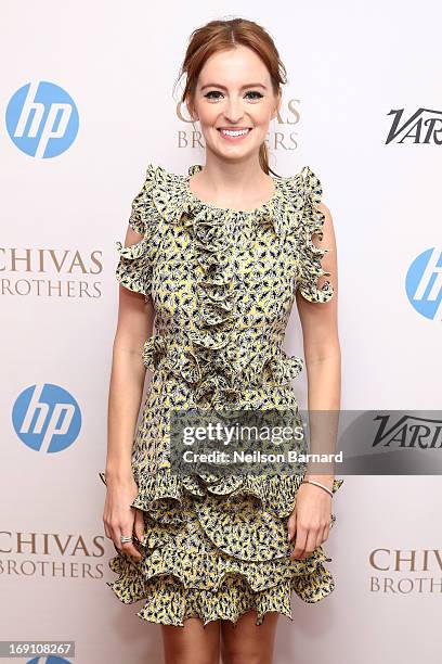 Actress Ahna O'Reilly attends the Variety Studio at Chivas House on May 20, 2013 in Cannes, France.