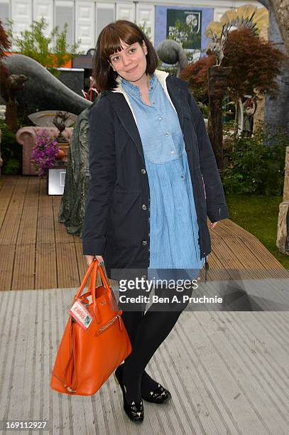 Lily Allen attends the Chelsea Flower Show press and VIP preview day at Royal Hospital Chelsea on May 20, 2013 in London, England.