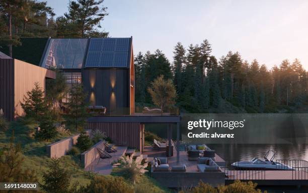 Forest Residence Rendering 66 Forest 3d Render Stock Photos, High-Res Pictures, and Images - Getty ...