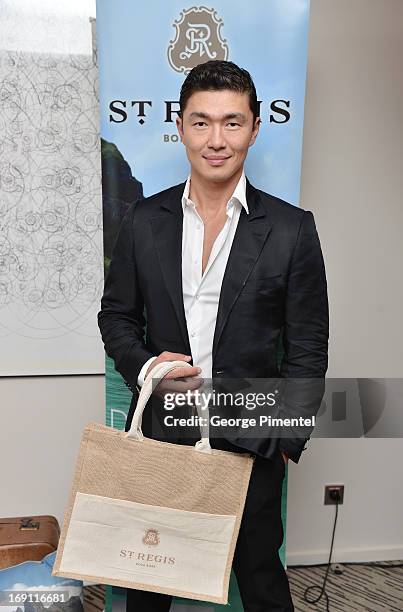 Rick Yune Visits Stella Artois Suite duing The 66th Annual Cannes Film Festival at Radisson Blu on May 20, 2013 in Cannes, France.