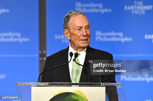 Special Envoy on Climate Ambition and Solutions, Founder of Bloomberg Philanthropies and Global Advisor to the Winners of The Earthshot Prize Michael...