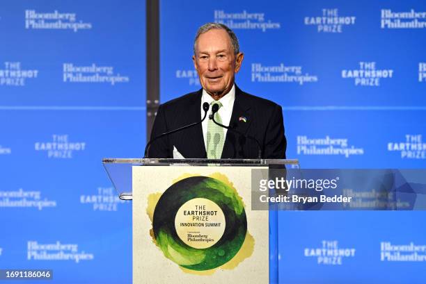 Special Envoy on Climate Ambition and Solutions, Founder of Bloomberg Philanthropies and Global Advisor to the Winners of The Earthshot Prize Michael...