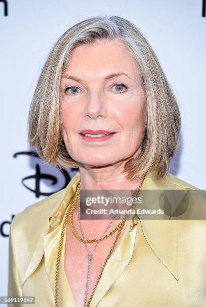 Actress Susan Sullivan arrives at the Disney Media Networks International Upfronts at Walt Disney Studios on May 19, 2013 in Burbank, California.