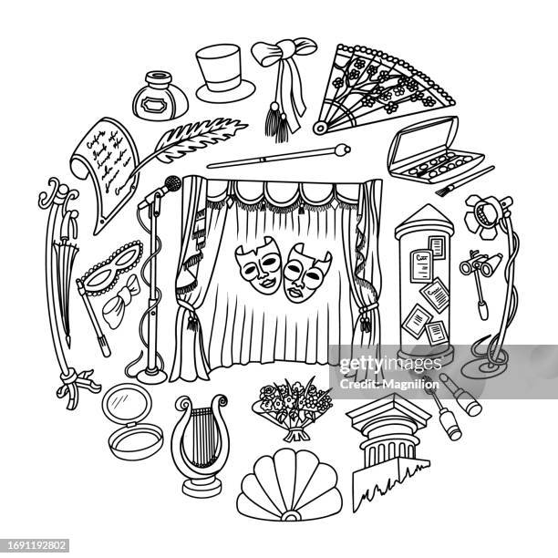 229 Theatre Doodle High Res Illustrations Getty Images 229-theatre-doodle-high-res-illustrations-getty-images