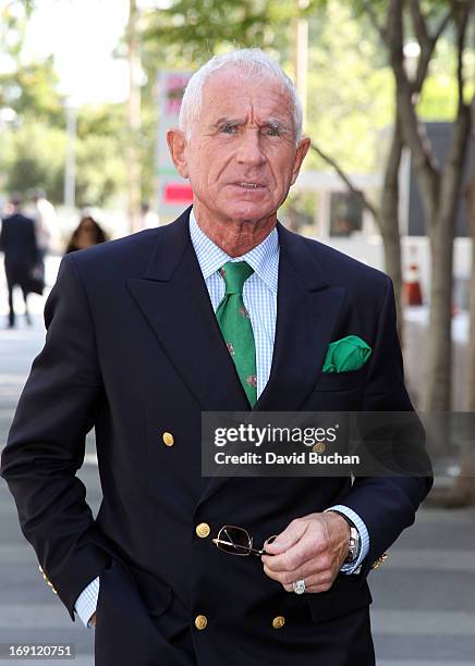 Frederic Prinz von Anhalt , Zsa Zsa Gabor's husband, leaves a conservatorship hearing at Los Angeles Superior Court May 20, 2013 in Los Angeles,...