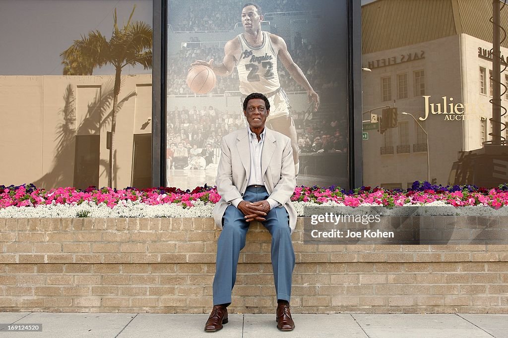 Eleven-Time NBA All-Star Basketball Hall Of Fame Inductee Elgin Baylor Collection Media Preview At Julien's Auctions