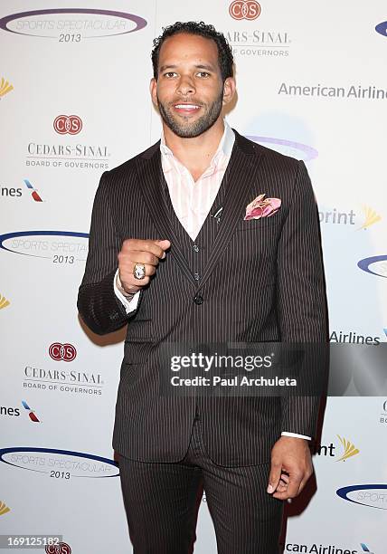 Professional Football Player Ryan Nece attends the 28th Annual Sports Spectacular Anniversary Gala at the Hyatt Regency Century Plaza on May 19, 2013...