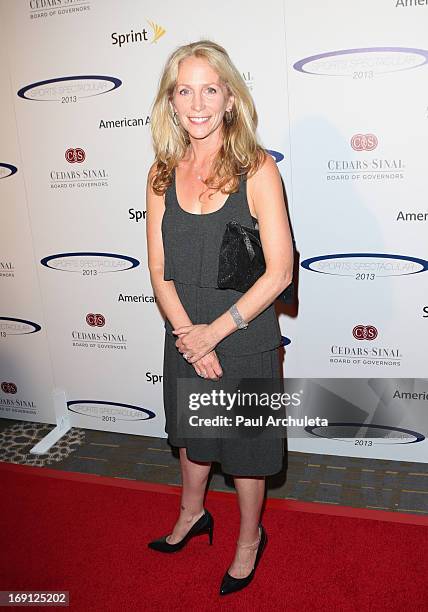 Actress Carrie Aizley attends the 28th Annual Sports Spectacular Anniversary Gala at the Hyatt Regency Century Plaza on May 19, 2013 in Century City,...