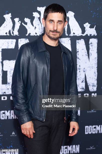 Clemens Schick attends the "Dogman" premiere at Cinema UGC Normandie on September 19, 2023 in Paris, France.