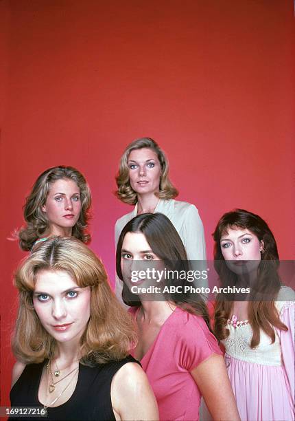 Gallery - Shoot Date: October 21, 1976. CLOCKWISE : SUSAN SULLIVAN;CASSIE YATES;PENNY PEYSER;COLLEEN CAMP;KIMBERLY BECK