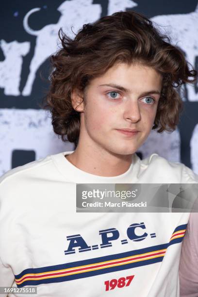 Gabriel Diefenthal attends the "Dogman" premiere at Cinema UGC Normandie on September 19, 2023 in Paris, France.