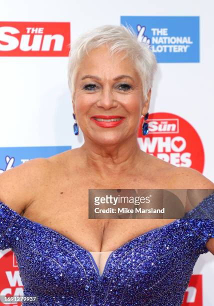 Denise Welch attends The Sun's "Who Cares Wins" Awards 2023 at The Roundhouse on September 19, 2023 in London, England.