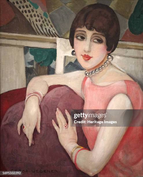 Lily, 1922. Found in the collection of the Musée national d'art moderne, Centre Georges Pompidou, Paris. Creator: Wegener, Gerda .