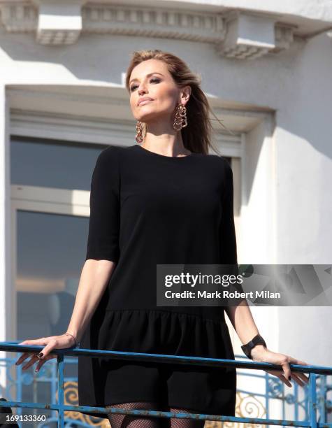 Adriana Karembeu sighted at the Martinez hotel during The 66th Annual Cannes Film Festival on May 20, 2013 in Cannes, France.