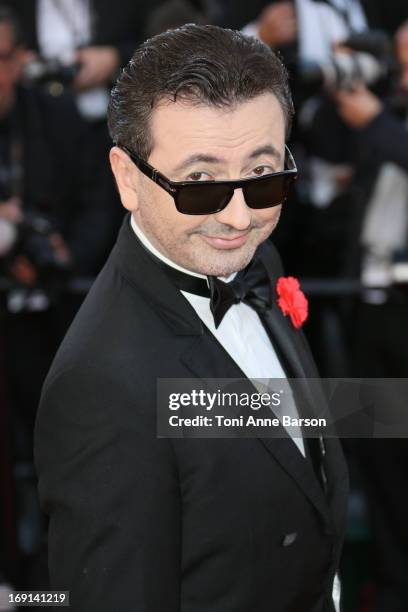 Gerald Dahan attends the Premiere of 'Blood Ties' during the 66th Annual Cannes Film Festival at the Palais des Festivals on May 20, 2013 in Cannes,...