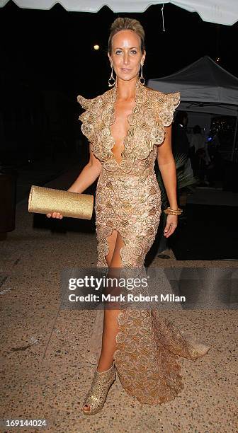 Lady Victoria Harvey sighting in the harbour at The 66th Annual Cannes Film Festival on May 20, 2013 in Cannes, France.