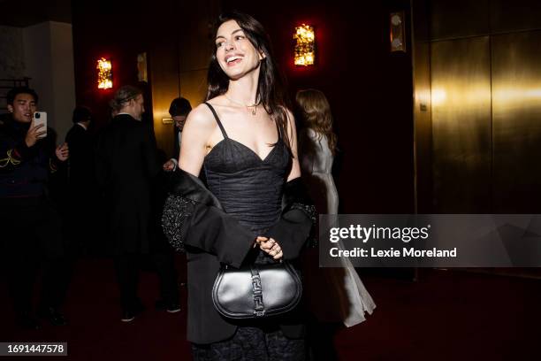 Anne Hathaway at the Met Opera Fall 2024 Opening Night at the Metropolitan Opera House on September 26, 2023 in New York, New York.