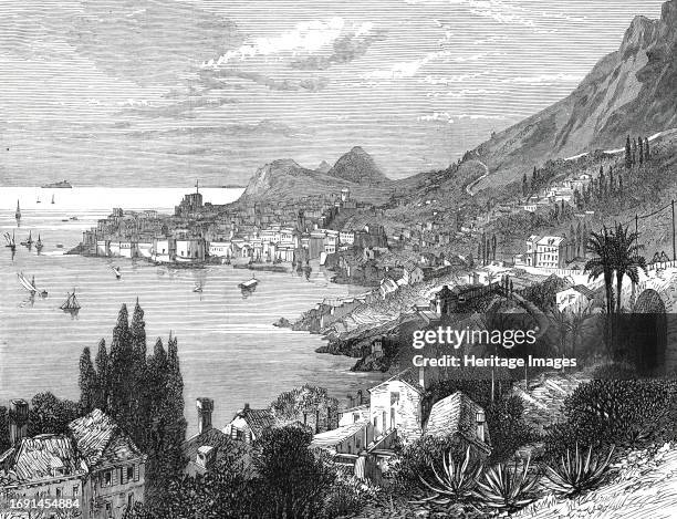 The War in the Herzegovina: Ragusa, Dalmatia, 1876. Austrian seaport town '...from which the insurgents have...obtained supplies to carry on this...