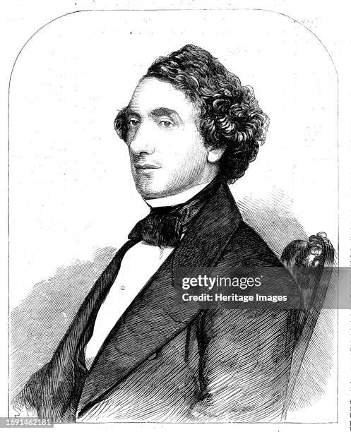 The Hon. John Alexander MacDonald, Premier of Canada, 1858. 'In 1838 he successfully defended a large number of prisoners implicated in the rebellion...