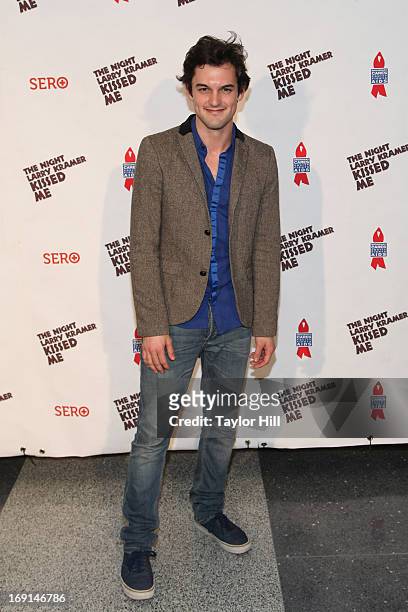 Wesley Taylor attends a one-night-only "The Night Larry Kramer Kissed Me" anniversary performance at Gerald Lynch Theater on May 20, 2013 in New York...