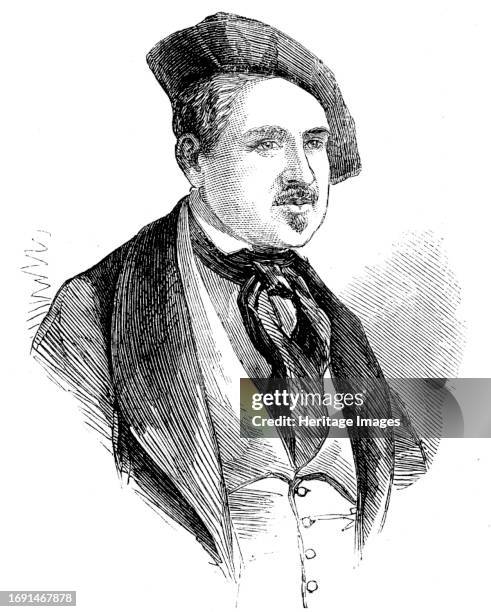 The Late Alexis Soyer, 1858. French chef. 'M. Soyer...was apprenticed to Douix, the celebrated chef de cuisine who "reigned" in the time of Charles...