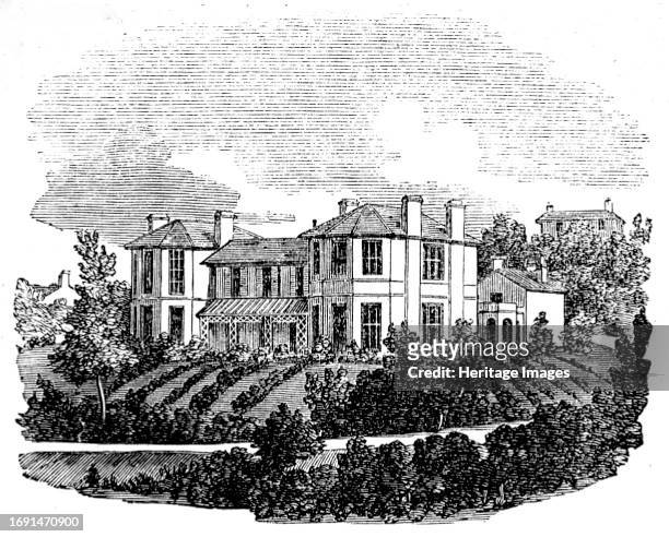 Hospital for Consumption, Torquay, 1858. 'This institution was founded in 1850 by a lady living in Wiltshire, who, struck with the large mortality...