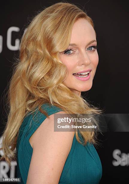 Heather Graham arrives at the "The Hangover III" - Los Angeles Premiere at Mann's Village Theatre on May 20, 2013 in Westwood, California.