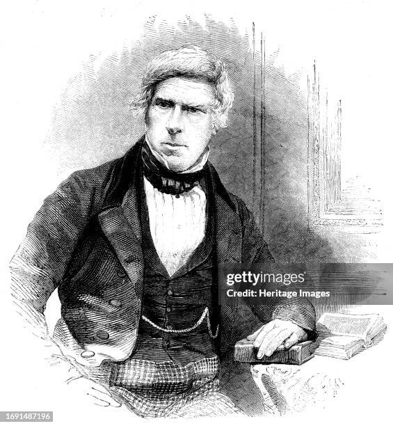 The Right Hon. Lord Brougham - from a photograph by Claudet, 1858. '...after a long absence from what may be called out-of-door public life, Lord...