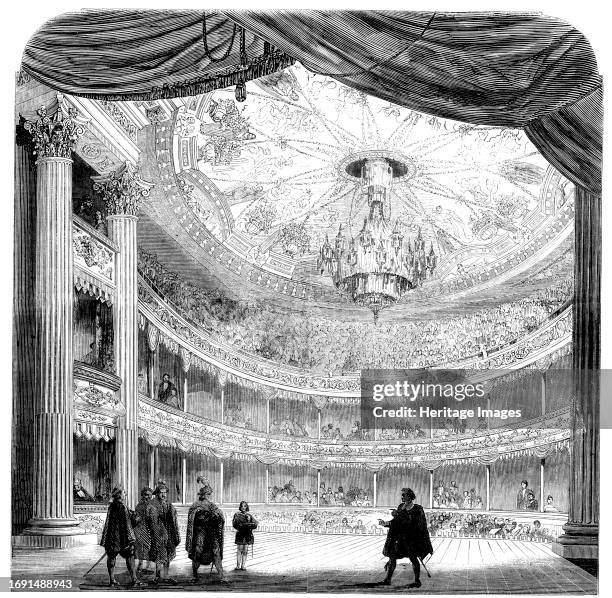 The New Royal Pavilion Theatre, Whitechapel-Road, [London]. 1858. 'The present edifice has been erected at the cost of the daughter of the late Mr....