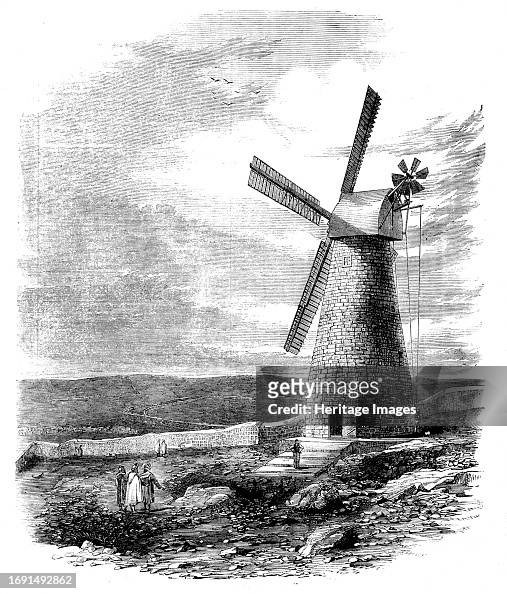 The First Windmill At Jerusalem