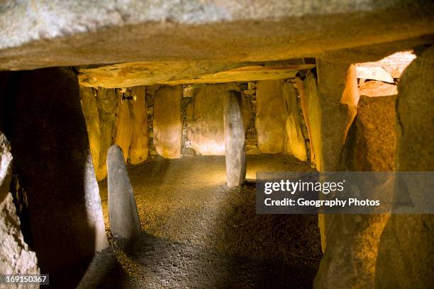 Le Dehus prehistoric passage burial tomb, Vale, Guernsey.