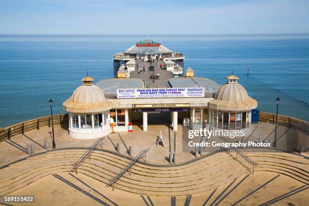 The pier at Cromer with the Pavilion theatre, Norfolk, England.