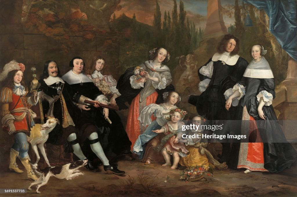 Michiel De Ruyter And His Family