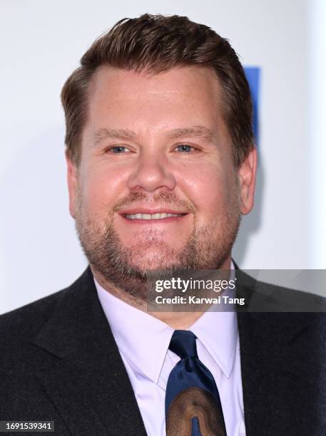 James Corden attends The Sun's "Who Cares Wins" Awards 2023 at The Roundhouse on September 19, 2023 in London, England.