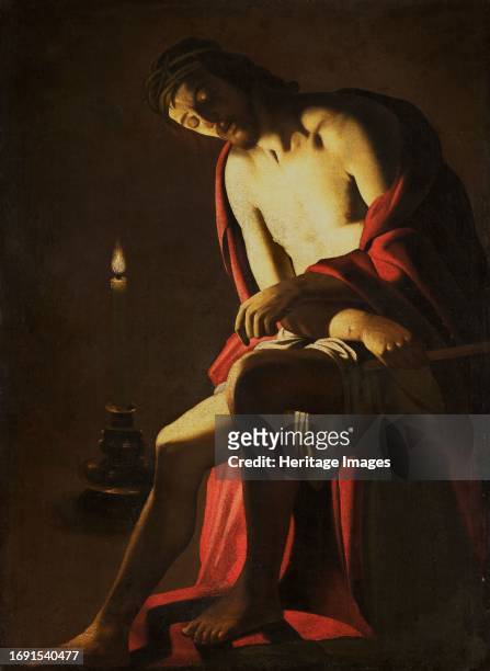 Christ on the Cold Stone, after circa 1614. Other Title: Christ Seated on a Stone Block. Creator: Unknown.