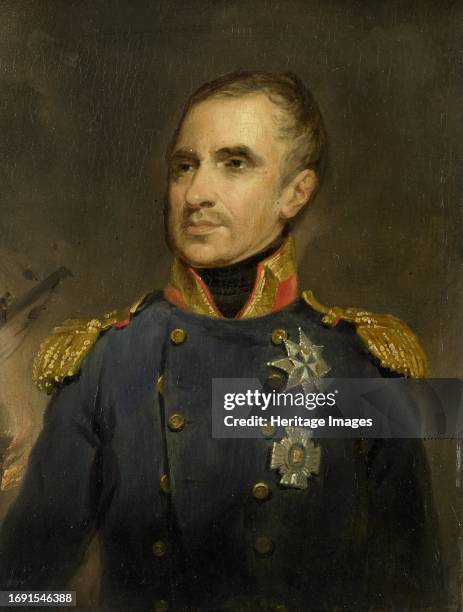 Jonkheer Theodorus Frederik van Capellen , Vice Admiral and Commanding Officer of the Dutch Squadron off Algiers 1835. Creator: Jakob Josef Eeckhout.