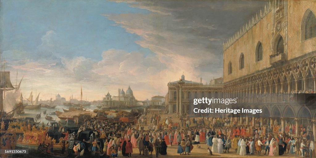 The Entry Of The French Ambassador Into Venice In 1706