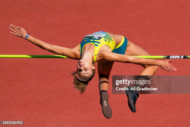 Yevchenko 528 Yuliya Levchenko High Jumper Stock Photos, High-Res Pictures, and ...