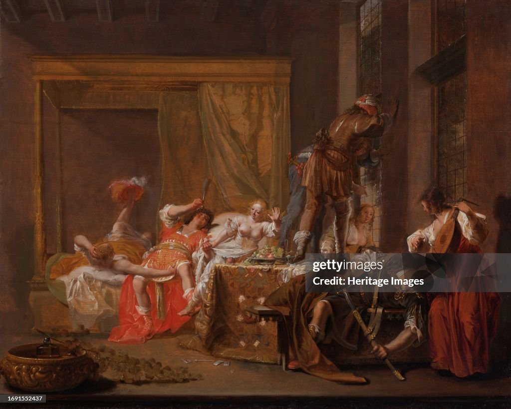 Scene From The Wedding Of Messalina And Gaius Sillius