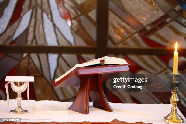 Anglican Church of Saint James. Chapel of the holy spirit. Eucharist.