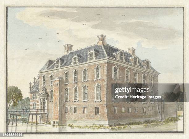 The House in Baek, 1743. Creator: Jan de Beyer.